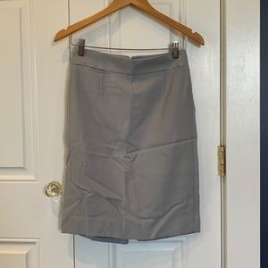 J.Crew Green zip up skirt